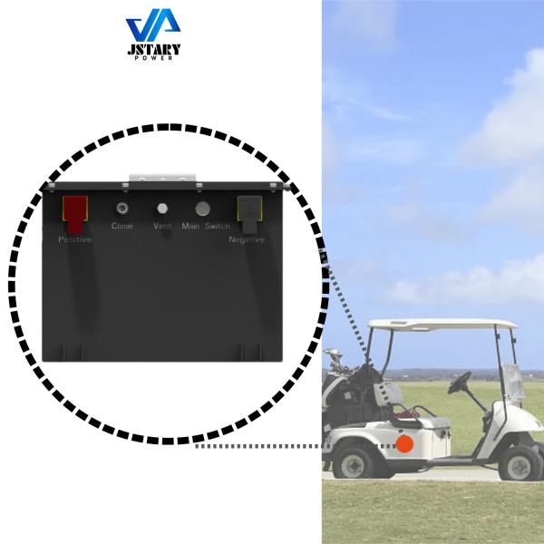 72V 280Ah Lithium Battery For Golf Cart Smart BMS APP Control Golf Cart Lithium