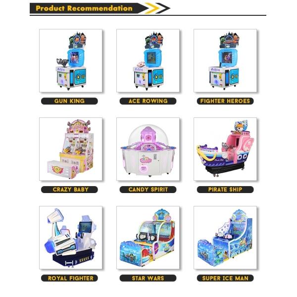 19 Inches Screen Small Size Kids Arcade Machine Twist Egg Award Way