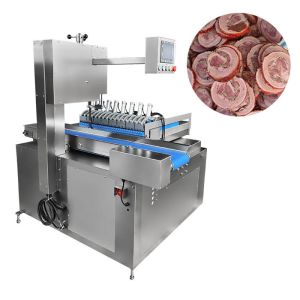 Industrial Meat Band Saw Machine With Double Blade To Cut Fresh And Frozen Bone