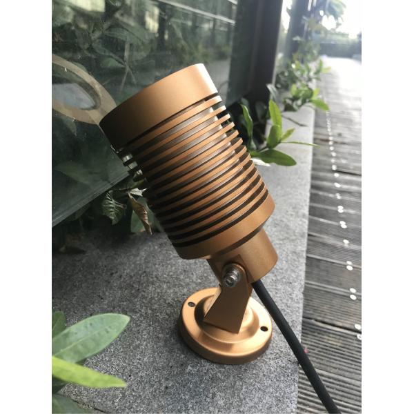 COB 1 x 12W LED Landscape Spotlight With 6060 Aluminum +ABS Material