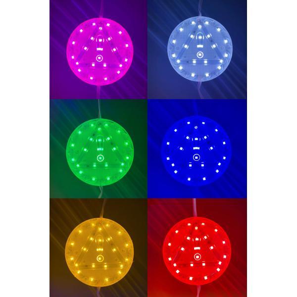 IP65 LED Lights Modules Motorcycle Side Marker 4.8W LED Module 75*75mm