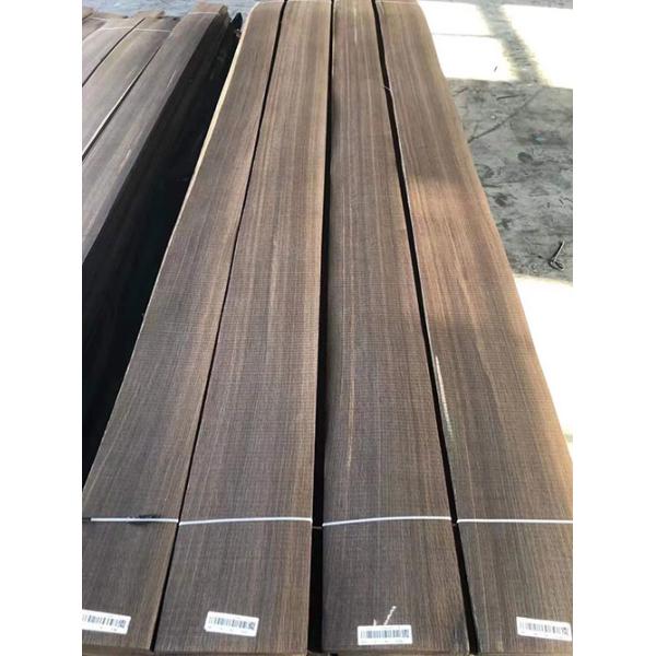 Quality 0.70MM Smoked Saw Cut Oak Wood Veneer Panel A / B Interior Decoration Use wholesale