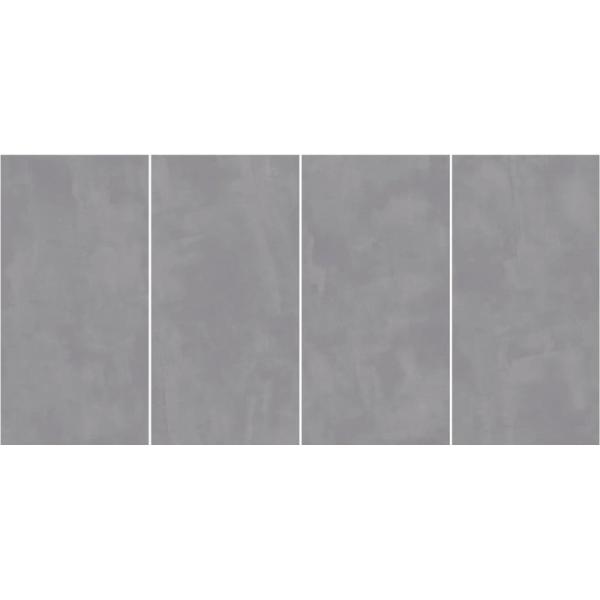 Non-Slip Glazed Porcelain Floor Tiles 600x1200mm Gray AAA Grade
