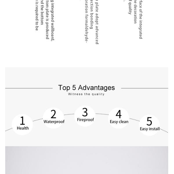 Moisture Proof WPC Fluted Wall Panels 1220*2440mm 1220*2600mm