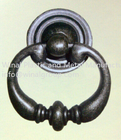 Quality Chrom plating pull ring handle for drawer,L68mm*W56mm,zinc alloy,iron,OEM size & finish. wholesale