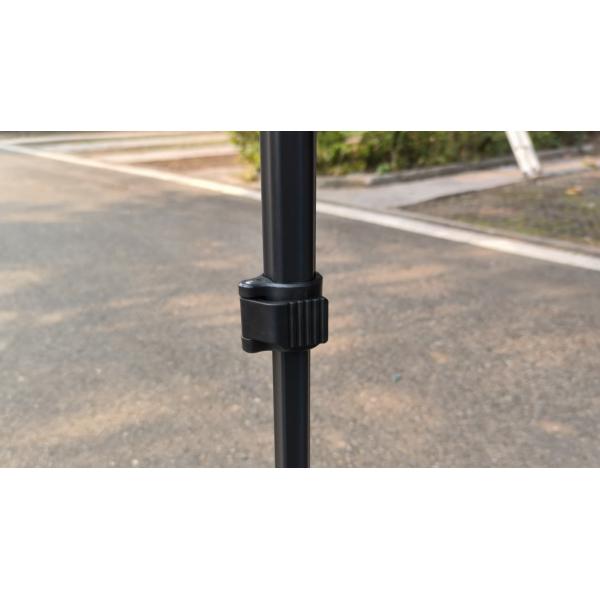 Large Space Black 270 Degree Jeep Awning With LED Light 600D Oxford Cloth