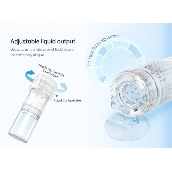 Liquid-carrying electric micro needle pen solving kinds of skin problem 5