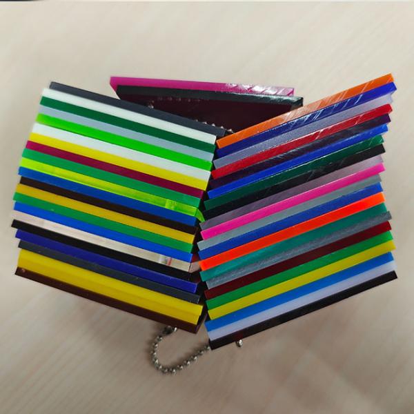 Custom Colorful Cast AD Sign Acrylic Plexiglass Sheet 2mm 3mm 5mm