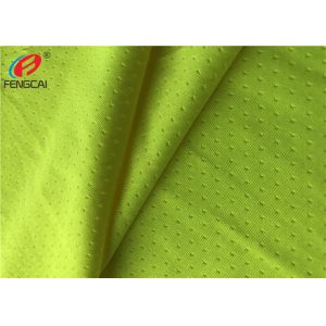 Soft Knitted Weft Mesh Fabric 90% Polyester 10% Lycra Spandex Stretch Fabric For