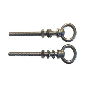 High Strength Lifting Eye Bolts And Nuts With Polished Finish In 316 Stainless