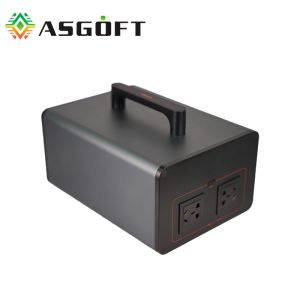 700W Portable Power Station Solar Generator DC To AC 220V For Home Emergency