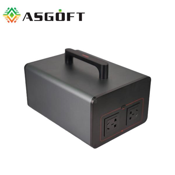 700W Portable Power Station Solar Generator DC To AC 220V For Home Emergency