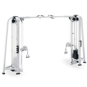 Squat Rack Cable Crossover Machine Gym Equipment Adjustable Pulley Back Exercise