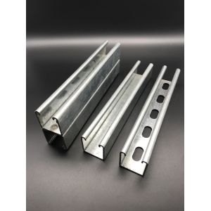 Construction Material Slotted Hot Dip Galvanized Strut Channel