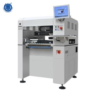 AC220V Electronic Component Placement Machine with 4 Mounting Heads and Japan