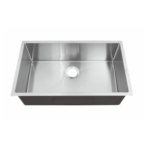 Cheap 32&quot; L X 19&quot; W X 10 D Undermount Stainless Steel Kitchen Sink With Basket Strainer for sale