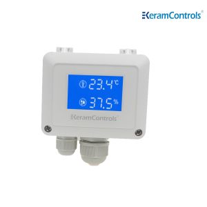 Air Duct Mounted Sensor Transmitters Temp Humidity RS485 IP65