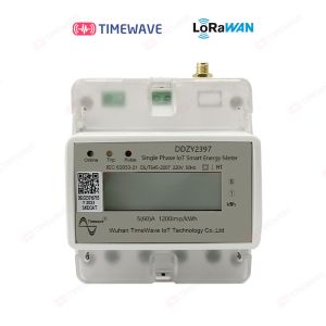 Single Phase RS485/LoRaWAN/CAT.1 Modbus DIN Rail Smart Prepaid Digital Energy