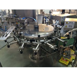 2KW Rotary Packing Machine Ss316l Rotary Pouch Filling Machine