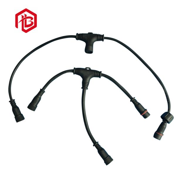 Outdoor M19 2 Pin T Type Waterproof Connector Plug