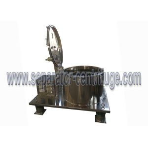 Cheap Manual Type , jacked Basket Centrifuge For Hemp Oil , CBD Oil Extraction for sale