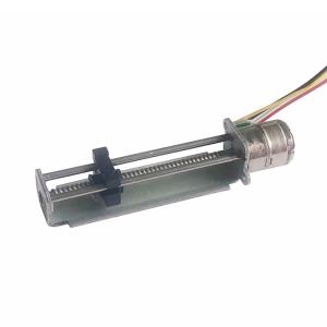 Cheap SM10-42L 10mm Diameter Mini Linear Actuator Stepper Motor With Bracket And Slider for sale