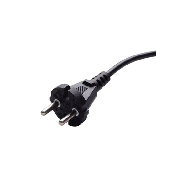 Quality IEC C7 Flexible AC Plug European Power Cord With Schuko Connector 16 A 2 Pin wholesale