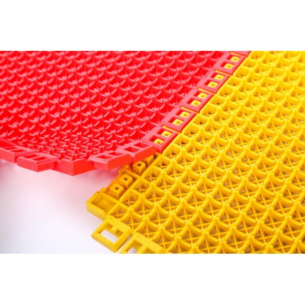 Multifunction Interlocking Playground Mats , Multicolor Portable Modular