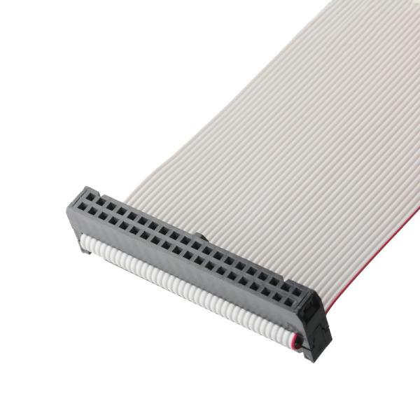 Quality IDC FC-2*20P 40Pin 2.54mm Pitch Black PBT+G/F UL2651 28AWG IDC Flat Ribbon Cable 1.27mm Pitch OEM/ODM wholesale