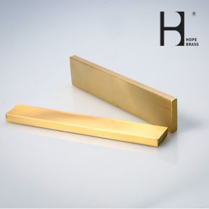 Smoothing Surface Fadeless Brass Flat Bars For Building Construction