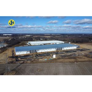 Low Carbon Steel Q235B/Q345B Building Steel Structure Frame Entrepot Portable