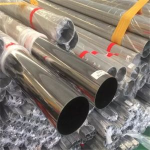 China ASTM SA240m Cold Rolled Polished 2b Ba SS Seamless Pipe 201 430 304 For Balustrade Inox Pipe on sale