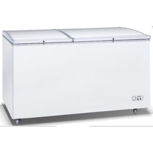 1228L Direct Cooling Saving-energy Top Open Double Solid Doors Commercial