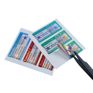 CMYK 10ml Glass Vial Labels For Test Cypionate