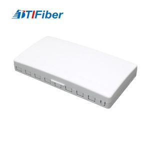 Singlemode 8 Port Fiber Optic Terminal Box Desktop Wall Mounted