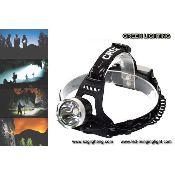 500 meters long lighting distance IP65 water-proof rechargeable led headlamp