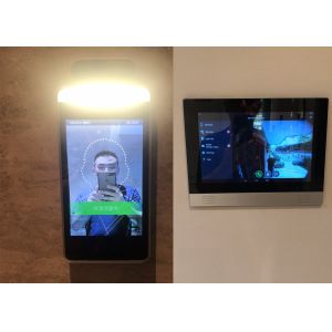 Capacitive Touch 200W Pixels Face Recognition access control system Temperature