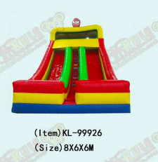 Children Fun Park Inflatable Spider Man Slide For Rentals