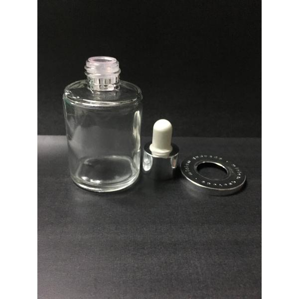 60ML Clear Glass Dropper Bottles Essential Oil Bottle Skincare Packaging OEM