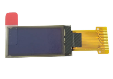 Cheap Vertical 0.96 Inch OLED Screen 128x64 Dots SH1107 Display with 13PIN Soldering FPC for sale