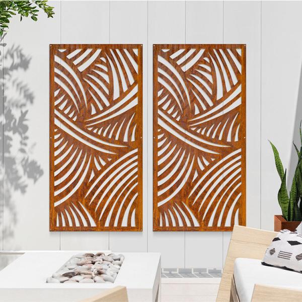 Customization Metal Garden Products Corten Steel Decorative Screen High Strength