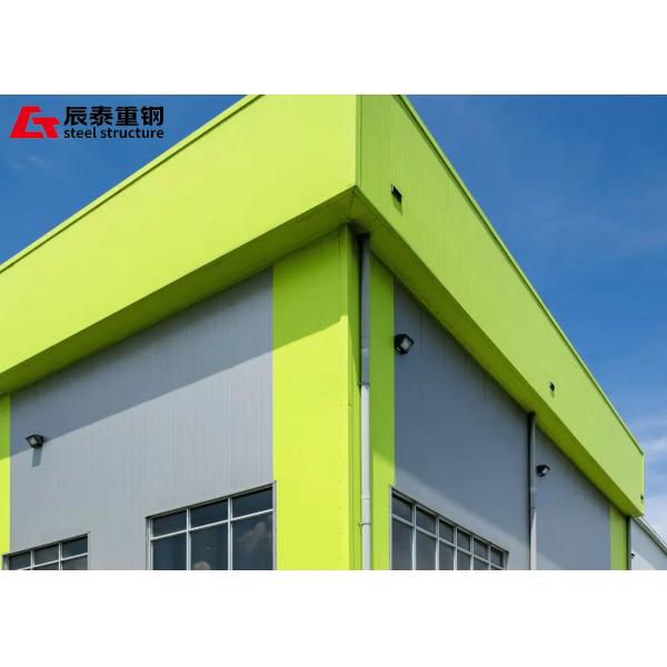 Galvanized Steel Frame Storage Building Lightweight Steel Warehouse Building Construction