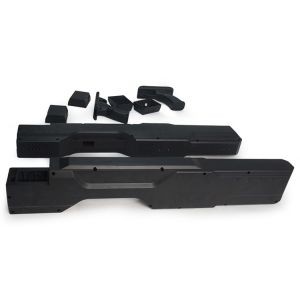 Black CNC Plastic Prototype Rapid Prototyping Cnc Abs Plastic Machining Process