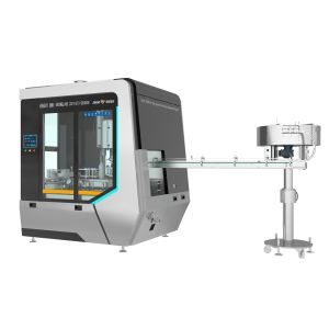 Cheap 6500 BPH Rotary Type Automatic Capping Machine 80ml-1000ml With 6 Capping Heads for sale