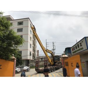 China Manufacturer Direct Supply 30-50Ton Excavator Telescopic Arm With 28M Customized Digging Depth Construction Speciatial Attachment on sale