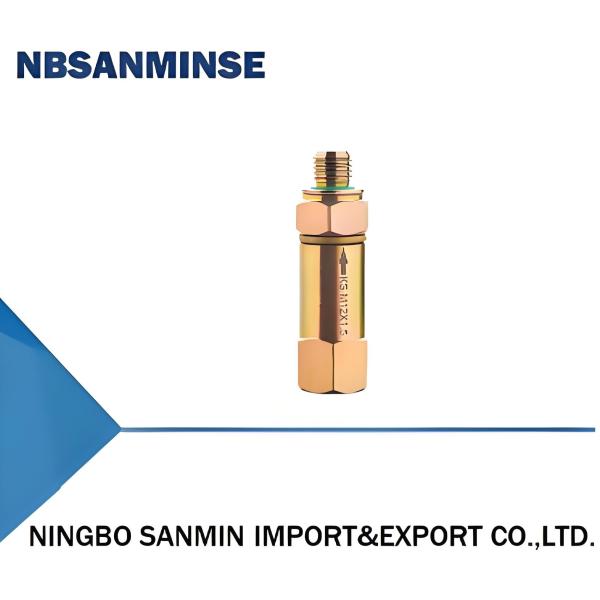 G1/8" And G1/4" Thread Interface THF Oil Return Check Valve For Maximum Pressure