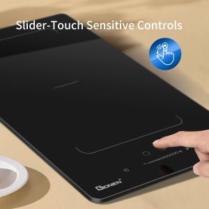 30cm Built-In Induction Hob 2 Zones , Double Induction Hob With Flex Zones