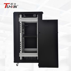 High Loading Capacity Mobile Server Rack 42U / 32u Self Temperature Regulated