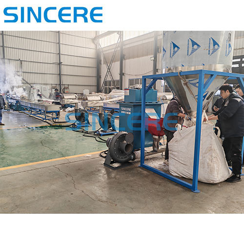 Quality PP PE Twin Screw Extruder Granlation Machine 1000KG Per Hour wholesale