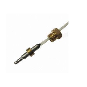 Stainless Steel Housing Brass Ring Thermistor NTC Temperature Sensor 100KOhm